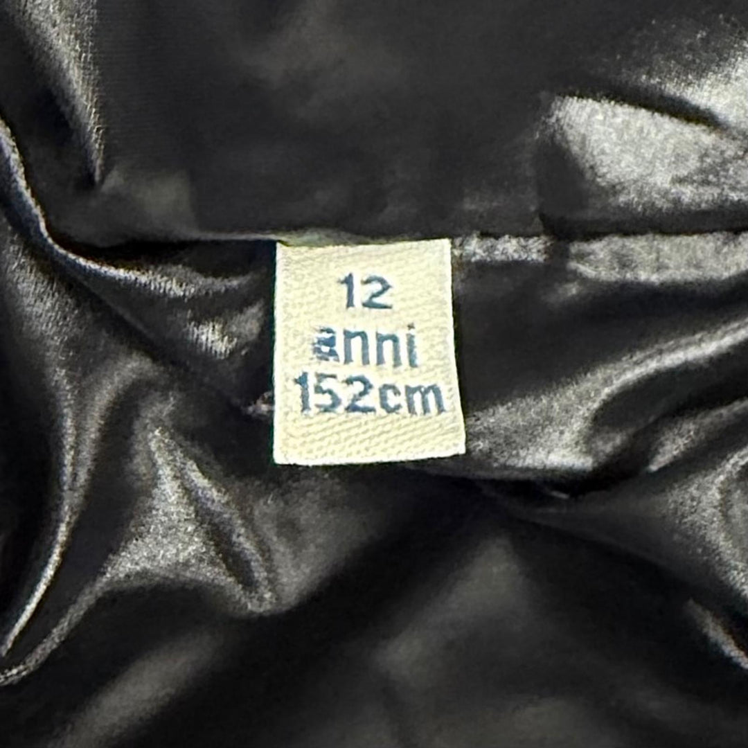 美品★MONCLER モンクレール 2022年製 LARM ラバーロゴパッチ付 ZIP UP ダウンジャケット 12anni 152cm 正規品 キッズ レディース可