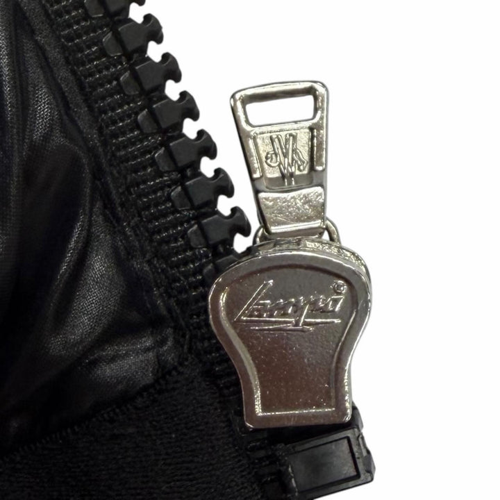 美品★MONCLER モンクレール 2022年製 LARM ラバーロゴパッチ付 ZIP UP ダウンジャケット 12anni 152cm 正規品 キッズ レディース可