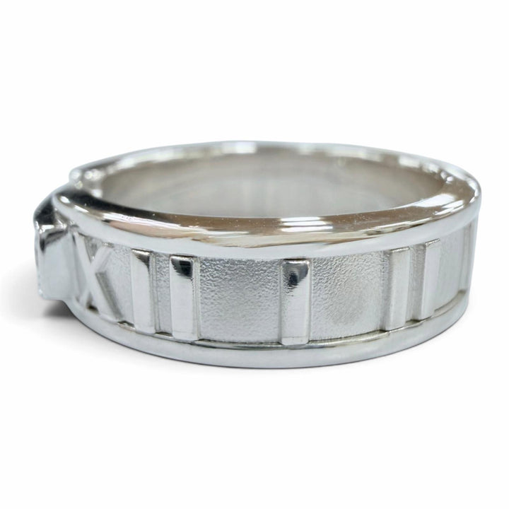 極美品☆TIFFANY&amp;Co. ティファニー アトラスリング 750（WG）3Pダイヤモンド 指輪 ホワイトゴールド JP11.5号相当 イタリア製 重量7.42g