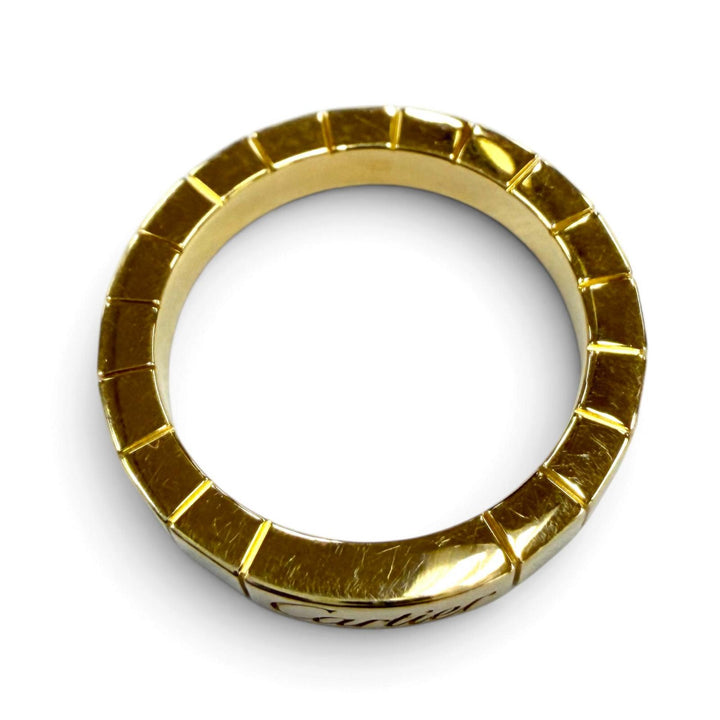 美品☆Cartier カルティエ ラニエール リング 750（YG） 指輪 アクセサリー イエローゴールド 49 JP9号相当 重量5.55g レディース