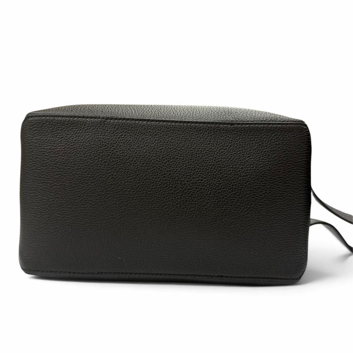 極美品▼FENDI フェンディ 7N0149 レザー セレリア ルイ FFメタル セカンドバッグ クラッチバッグ ブラック シルバー金具 メンズ