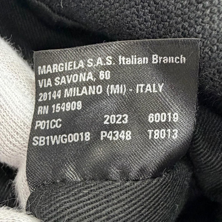美品△Maison Margiela 11 メゾンマルジェラ11 SB1WG0018 5AC カメラバッグ レザー ショルダーバッグ ブラック イタリア製 保存袋付き