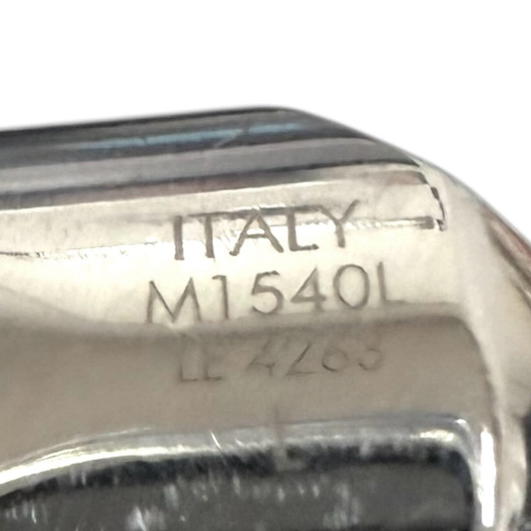 美品□LOUIS VUITTON ルイヴィトン 2023年製 M1540L LVロープ ブレスレット アクセサリー シルバー L イタリア製 メンズ 箱・保存袋付き
