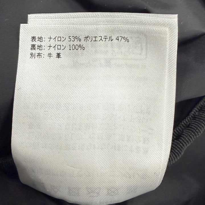 極美品▼MONCLER モンクレール 5M00005 M6256 DURANCE デュランス ロゴ付き ベルトバッグ ボディバッグ ブラック 正規品 メンズ 保存袋付