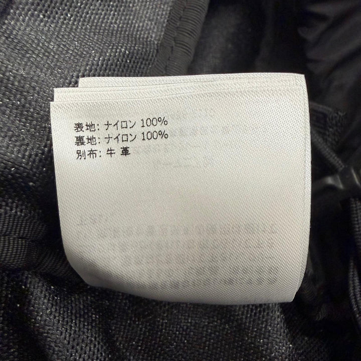 美品▼MONCLER HYKE モンクレール ハイク 5A00001 M2533 レザー使い BACKPACK LARGE ラージ バックパック リュック 正規品 定価388300円