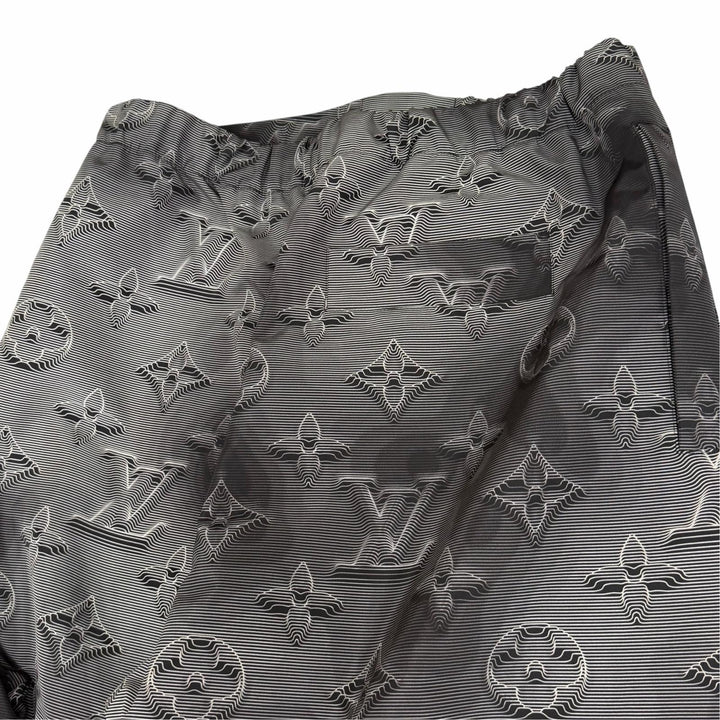 未使用品▼LOUIS VUITTON ルイヴィトン 1A5WHCC ヴァージル期 3Dモノグラム 3Dポケット カーゴパンツ ブラック IT 42 伊製 正規品 メンズ