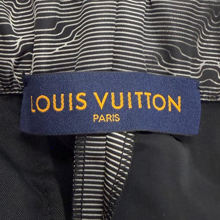 未使用品▼LOUIS VUITTON ルイヴィトン 1A5WHCC ヴァージル期 3Dモノグラム 3Dポケット カーゴパンツ ブラック IT 42 伊製 正規品 メンズ
