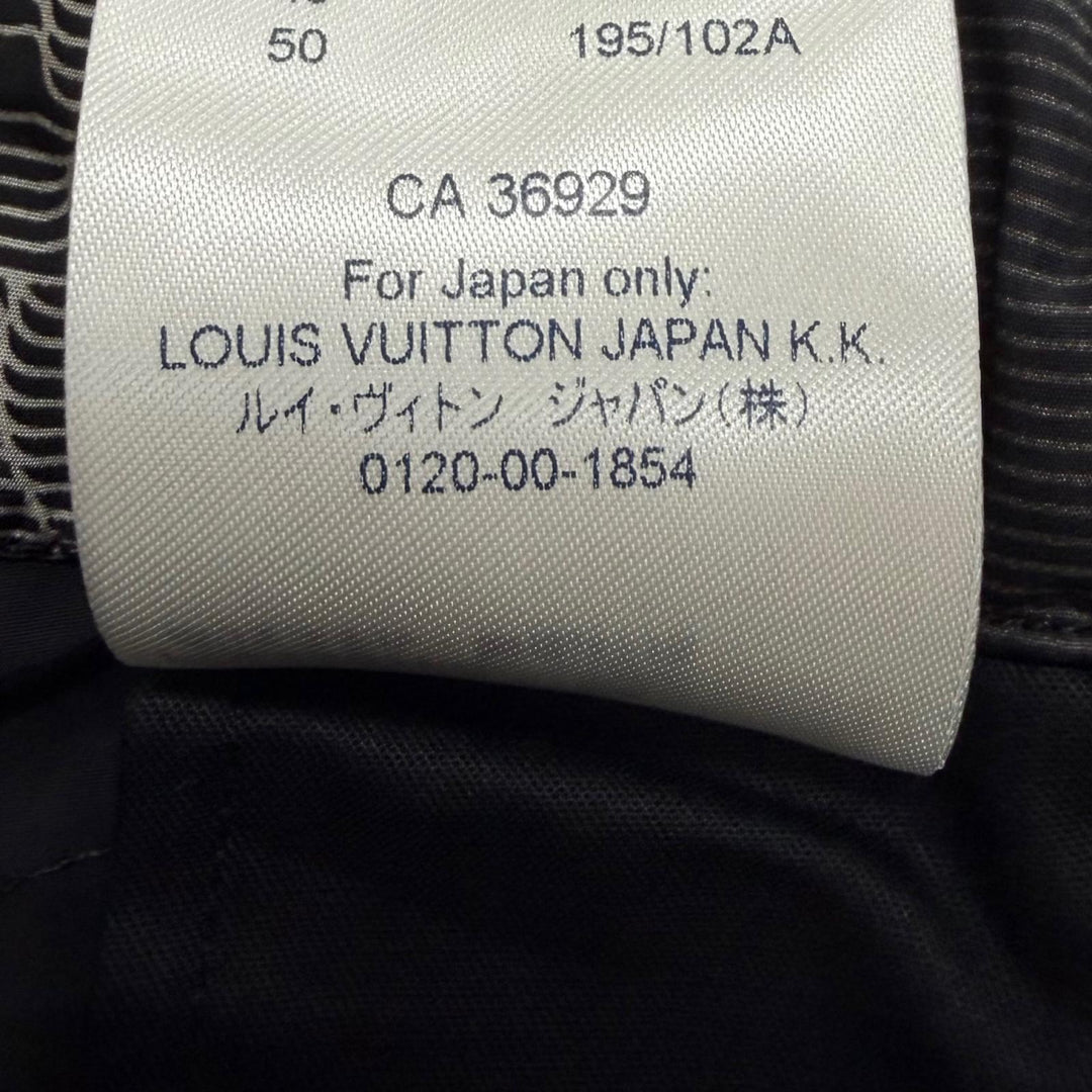 未使用品▼LOUIS VUITTON ルイヴィトン 1A5WHCC ヴァージル期 3Dモノグラム 3Dポケット カーゴパンツ ブラック IT 42 伊製 正規品 メンズ