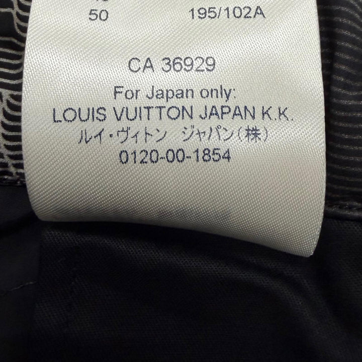 未使用品▼LOUIS VUITTON ルイヴィトン 1A5WHCC ヴァージル期 3Dモノグラム 3Dポケット カーゴパンツ ブラック IT 42 伊製 正規品 メンズ