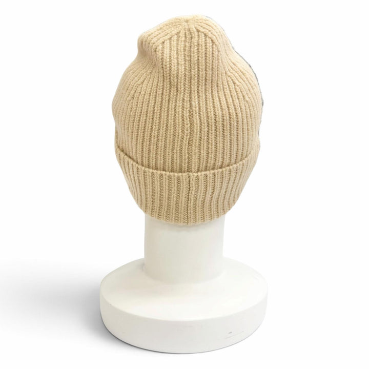 極美品△LOUIS VUITTON ルイヴィトン 2022年 M77881 ビーニー LV スパーク カシミヤ100％ ニット帽 ニットキャップ ベージュ 正規品 箱付