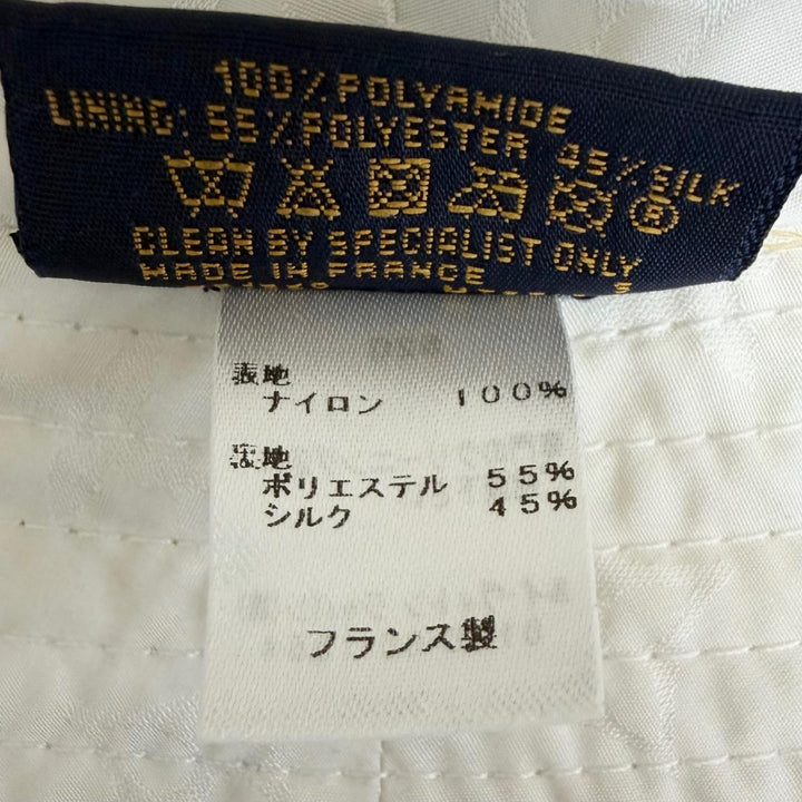 美品□LOUIS VUITTON ルイヴィトン 2020年製 M76718 ボブ・ラブリーグラム バケットハット ホワイト S フランス製 正規品 メンズ