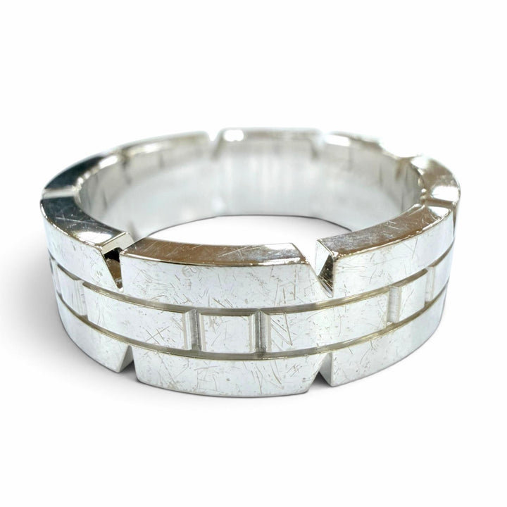良品☆Cartier カルティエ B4064356 タンクフランセーズ SM 750 ダイヤモンド リング ホワイトゴールド 56 JP16号相当 重量10.17g 箱付き