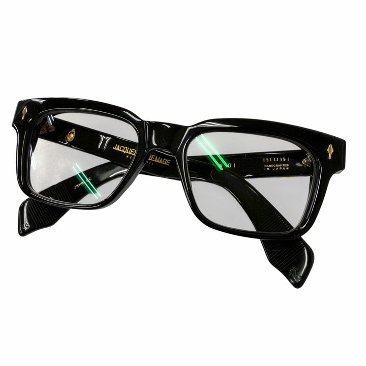 極美品▼JACQUESMARIEMAGE ジャックマリーマージュ JMMMLX-16C col.Cobra MOLINO 341/500 カラーレンズ メガネ アイウェア 51□19 度入り