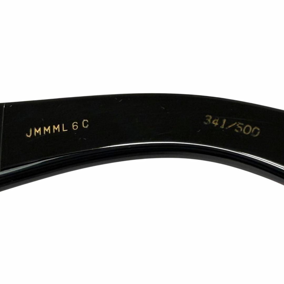 極美品▼JACQUESMARIEMAGE ジャックマリーマージュ JMMMLX-16C col.Cobra MOLINO 341/500 カラーレンズ メガネ アイウェア 51□19 度入り