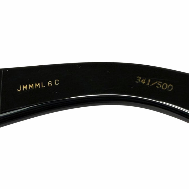 極美品▼JACQUESMARIEMAGE ジャックマリーマージュ JMMMLX-16C col.Cobra MOLINO 341/500 カラーレンズ メガネ アイウェア 51□19 度入り