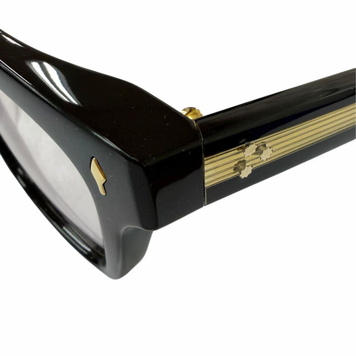 極美品▼JACQUESMARIEMAGE ジャックマリーマージュ JMMMLX-16C col.Cobra MOLINO 341/500 カラーレンズ メガネ アイウェア 51□19 度入り