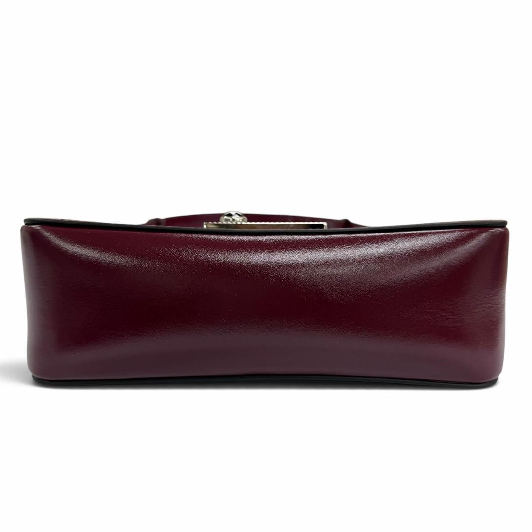未使用品☆MONTBLANC モンブラン マイスターシュテュック レザー 2WAY メッセンジャーバッグ ショルダーバッグ ボルドー 保存袋付き