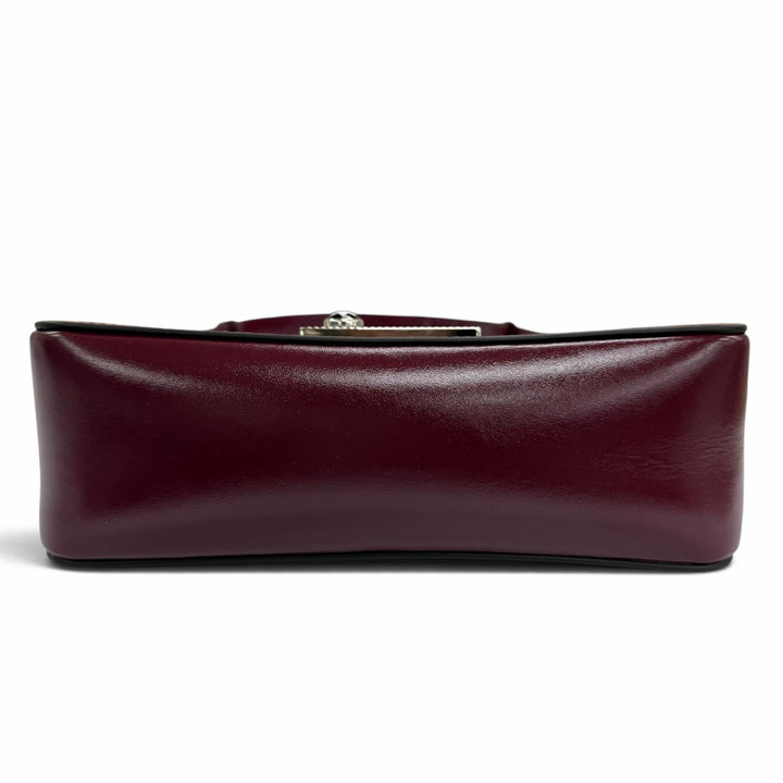 未使用品☆MONTBLANC モンブラン マイスターシュテュック レザー 2WAY メッセンジャーバッグ ショルダーバッグ ボルドー 保存袋付き