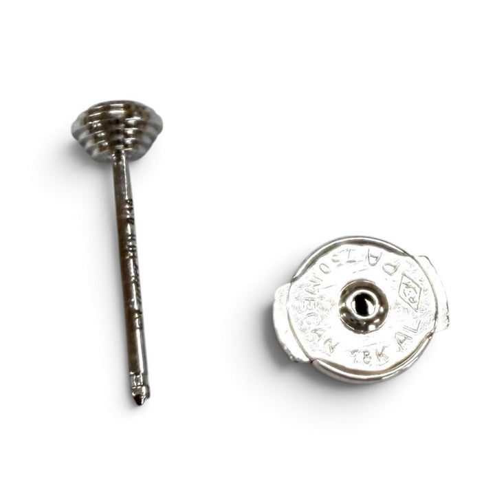 美品★Cartier カルティエ AU750(WG) ダムール XS ダイヤ ピアス アクセサリー ホワイトゴールド 重量1.09g レディース 箱付き