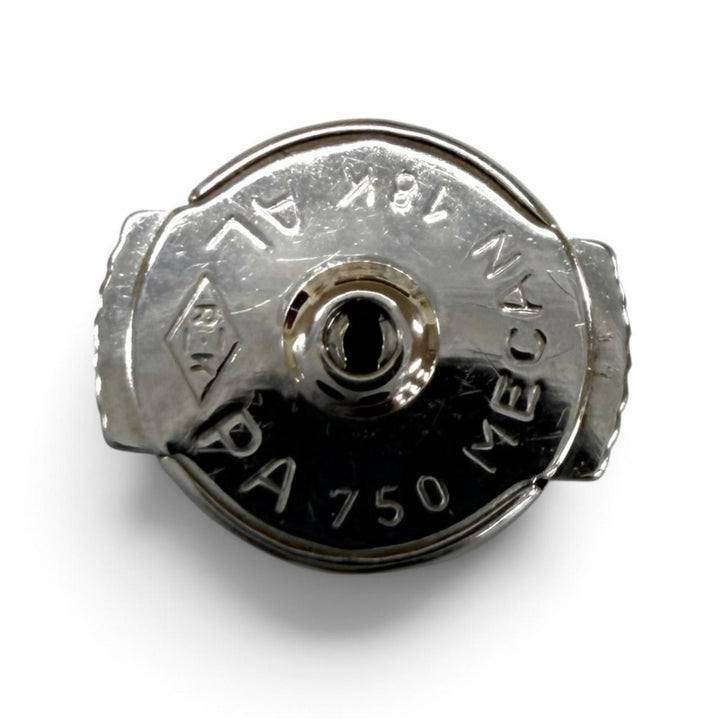 美品★Cartier カルティエ AU750(WG) ダムール XS ダイヤ ピアス アクセサリー ホワイトゴールド 重量1.09g レディース 箱付き