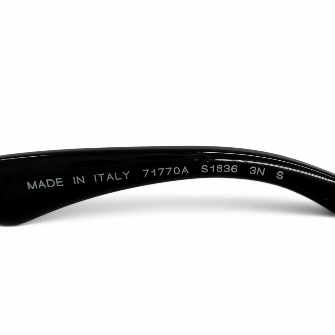 極美品☆CHANEL シャネル 26C A71770 バタフライ シェイプ サングラス 現行品 ココマーク ブラック デモレンズ 定価170500円 箱付き