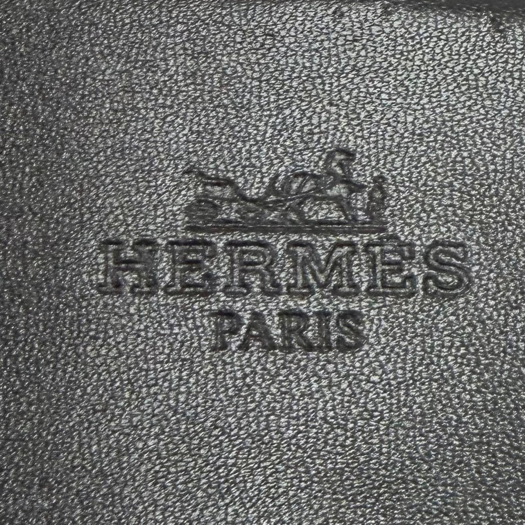 未使用品★HERMES エルメス サンダル ミス レザー シルバー金具 ケリーバックル ブラック 37 イタリア製 レディース 箱・保存袋付き