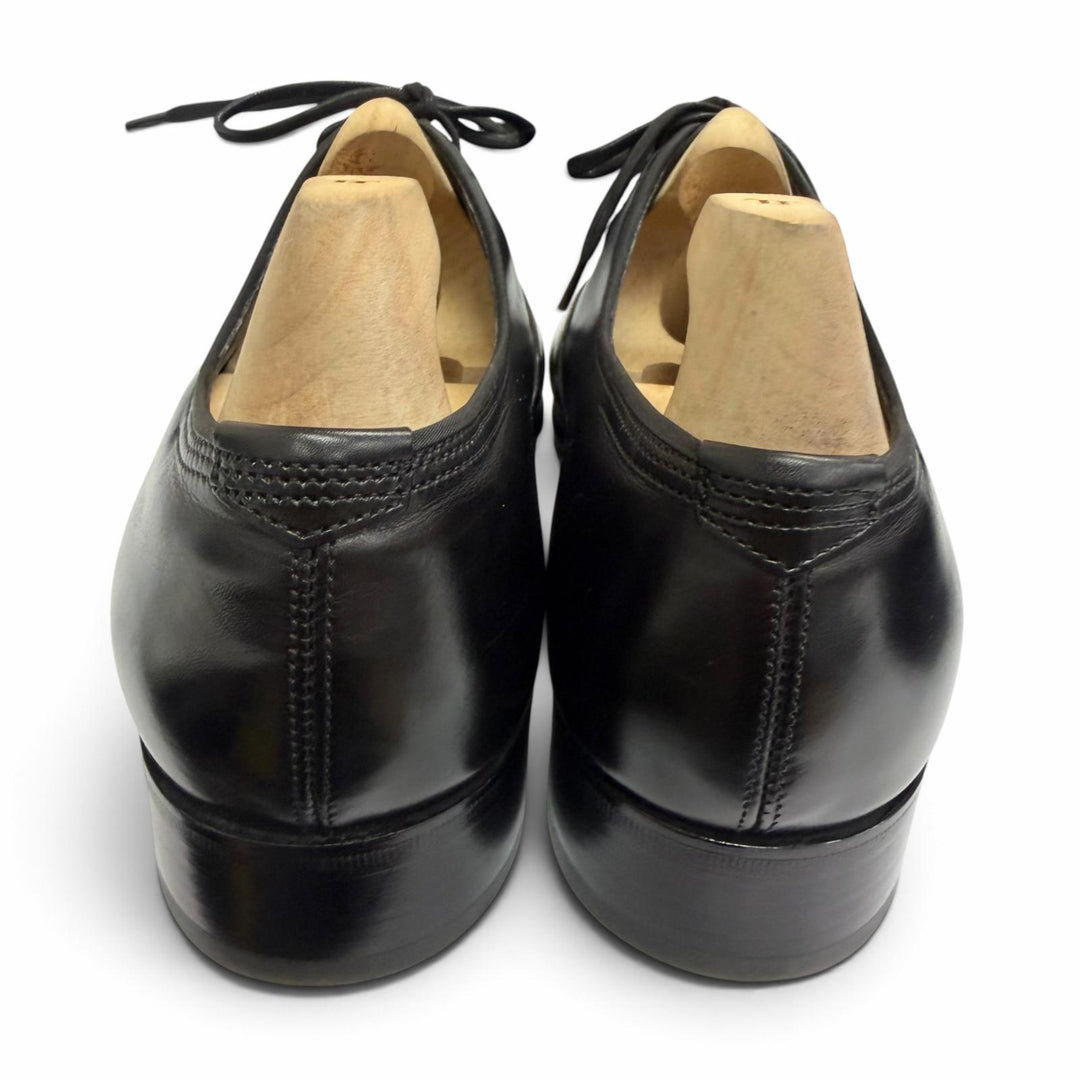 美品□John Lobb ジョンロブ GARNIER 2 ガルニエ ミュージアムカーフ プレステージ プレーントゥ ドレスシューズ UK 8 イングランド製