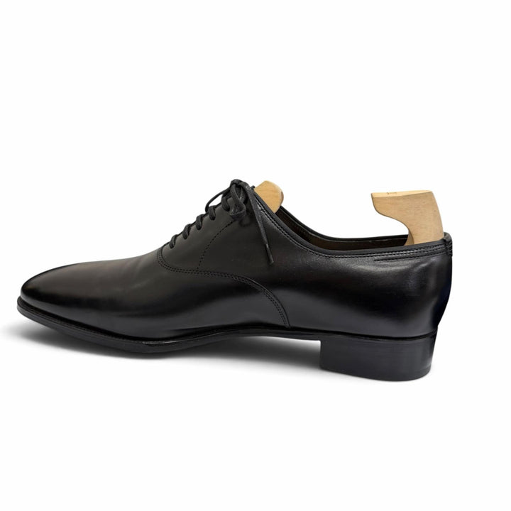 美品□John Lobb ジョンロブ GARNIER 2 ガルニエ ミュージアムカーフ プレステージ プレーントゥ ドレスシューズ UK 8 イングランド製