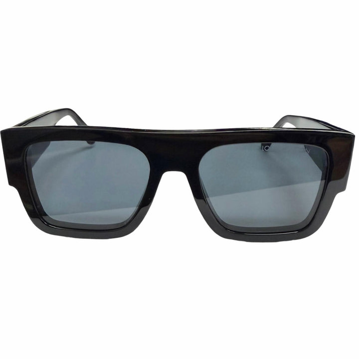 良品□LOUIS VUITTON ルイヴィトン 2024年製 Z2125E LV クラッシュ スクエア サングラス ブラック 54□19-155 デモレンズ イタリア製