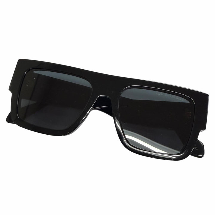良品□LOUIS VUITTON ルイヴィトン 2024年製 Z2125E LV クラッシュ スクエア サングラス ブラック 54□19-155 デモレンズ イタリア製
