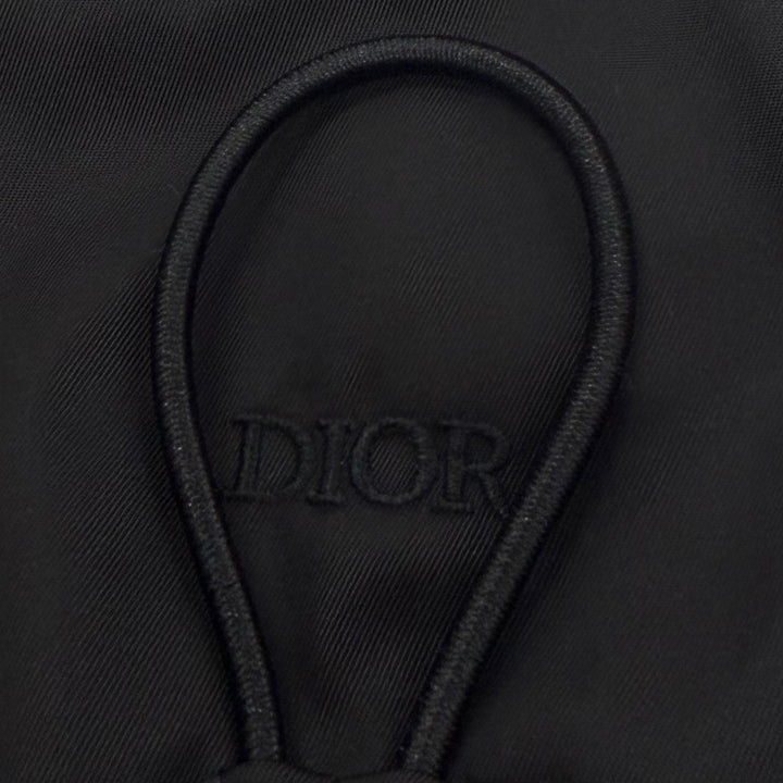 未使用品▼DIOR Peter Doig ディオール オム ピータードイグ 193C536B4732 刺繍 WZIPUP ブルゾン ジャケット ブラック 48 正規品 メンズ