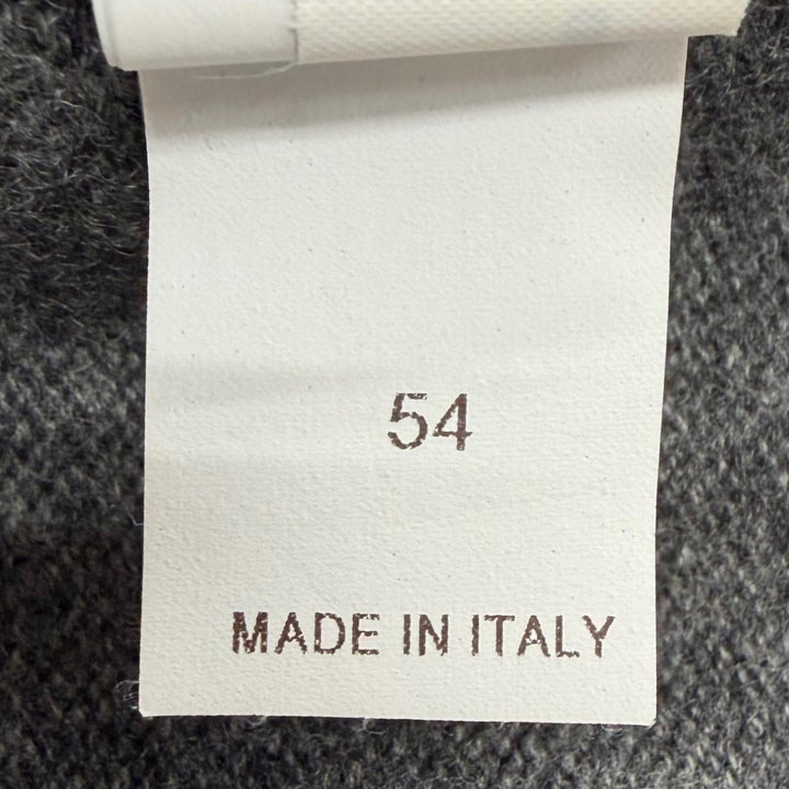極美品▼Brunello Cucinelli ブルネロクチネリ カシミヤ100% タートルネック ニットセーター グレー IT 54 (3L) イタリア製 メンズ