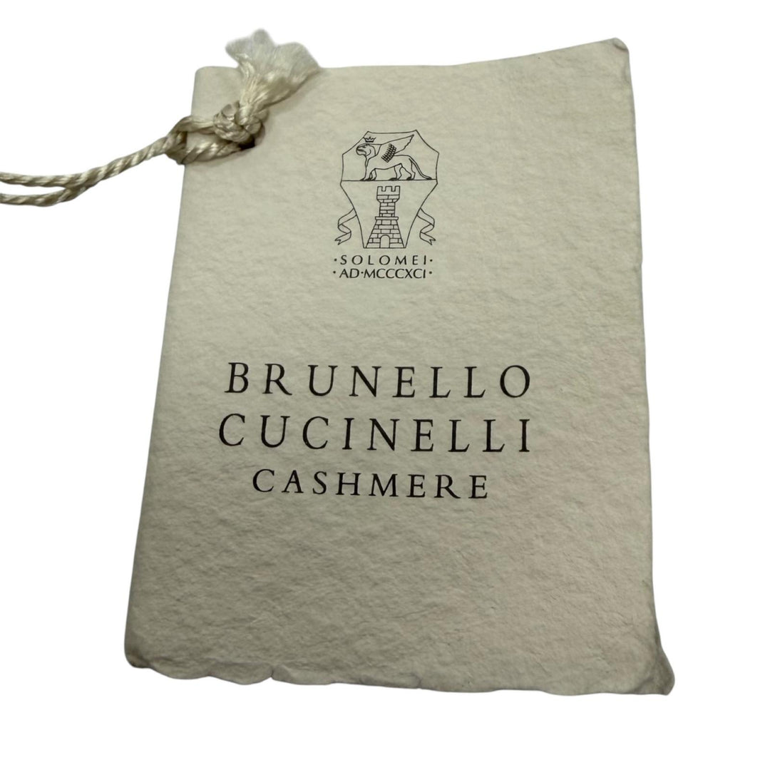 極美品▼Brunello Cucinelli ブルネロクチネリ カシミヤ100% タートルネック ニットセーター グレー IT 54 (3L) イタリア製 メンズ