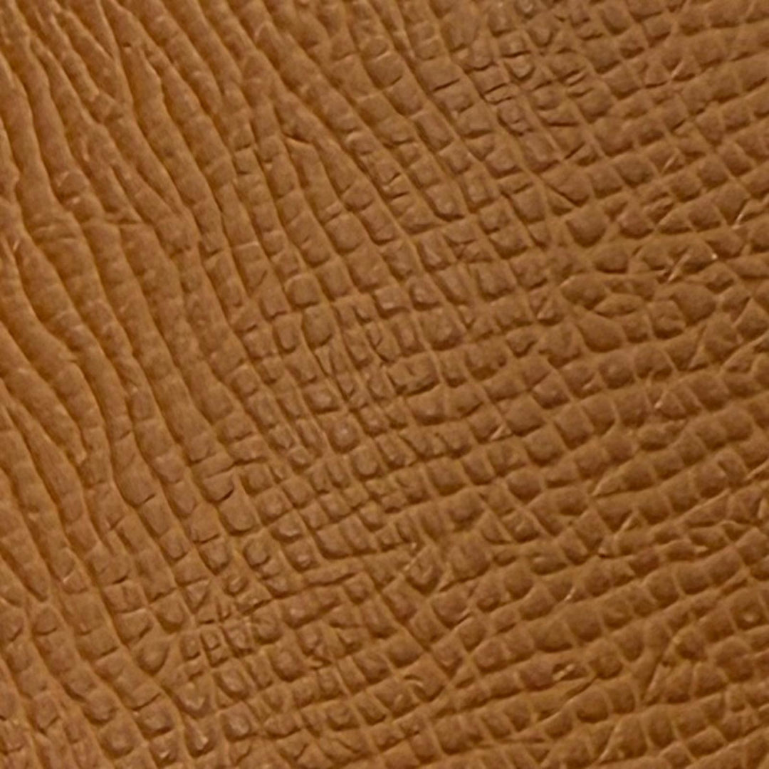 未使用品▼HERMES エルメス イズミール ヴォーエプソン レザー ヘリテージ スライドサンダル ゴールド IT 42 伊製 メンズ 箱・保存袋付き