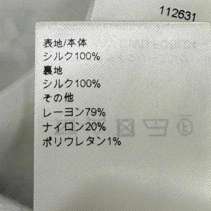 未使用品★LOUIS VUITTON ルイヴィトン 24SS シルク100% オーバーサイズ モノグラム クルーネック 半袖Ｔシャツ 32 イタリア製 正規品