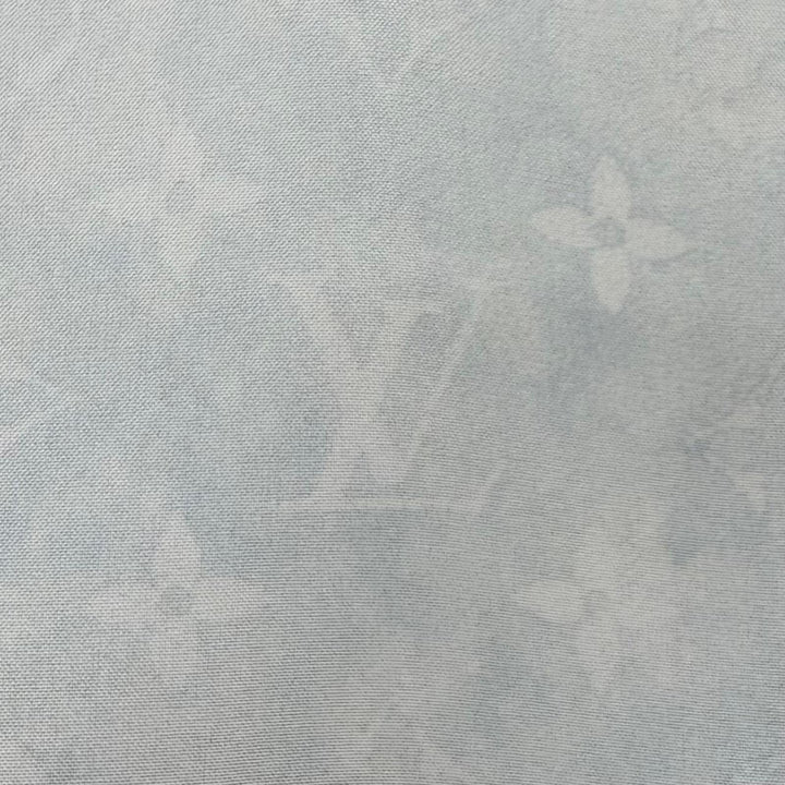 未使用品★LOUIS VUITTON ルイヴィトン 24SS シルク100% オーバーサイズ モノグラム クルーネック 半袖Ｔシャツ 32 イタリア製 正規品