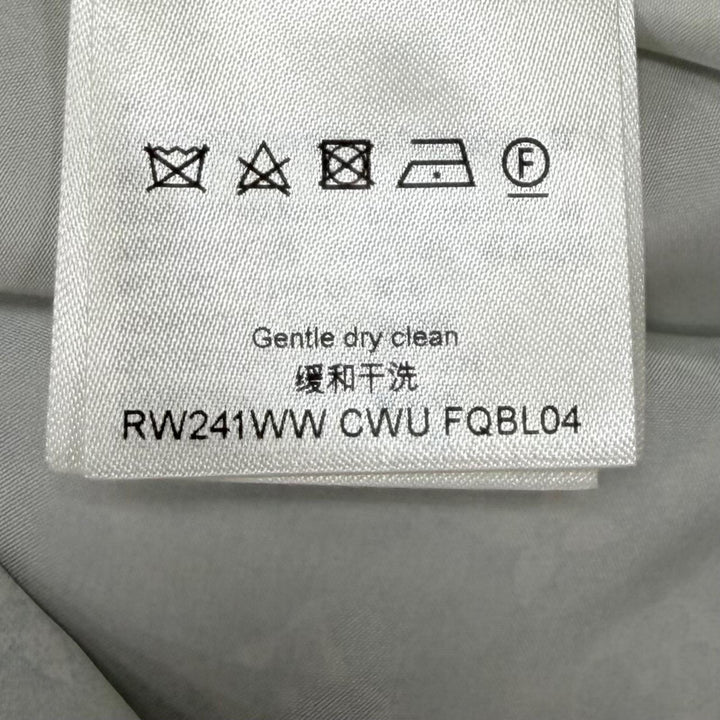 未使用品★LOUIS VUITTON ルイヴィトン 24SS シルク100% オーバーサイズ モノグラム クルーネック 半袖Ｔシャツ 32 イタリア製 正規品