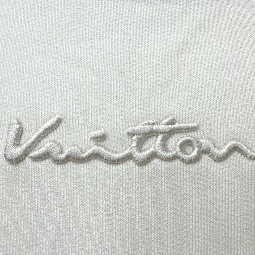 極美品□LOUIS VUITTON ルイヴィトン 24SS コットン Malletier International LVサークルロゴ金具 スウェット S イタリア製 正規品
