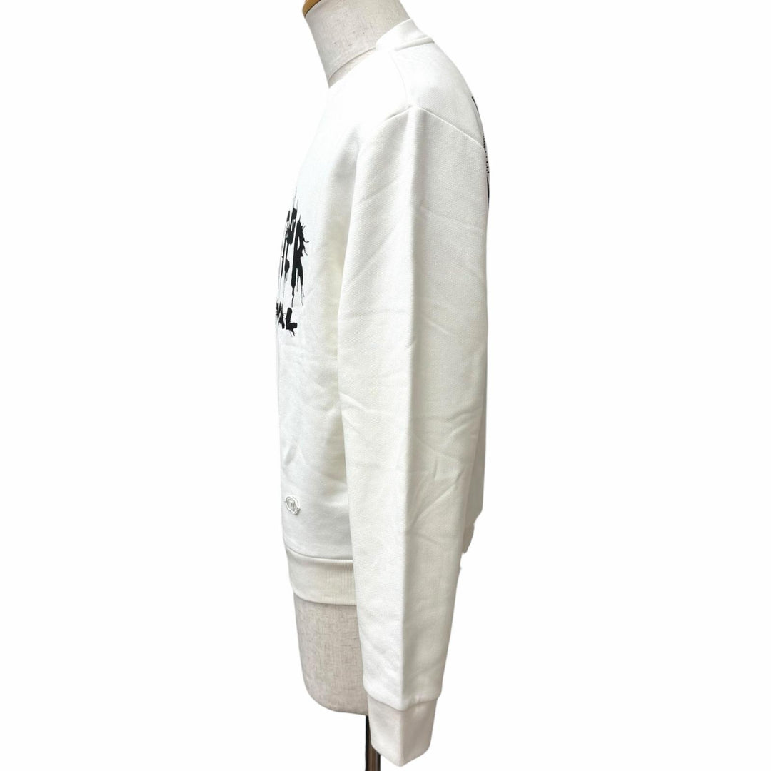 極美品□LOUIS VUITTON ルイヴィトン 24SS コットン Malletier International LVサークルロゴ金具 スウェット S イタリア製 正規品