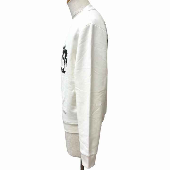 極美品□LOUIS VUITTON ルイヴィトン 24SS コットン Malletier International LVサークルロゴ金具 スウェット S イタリア製 正規品