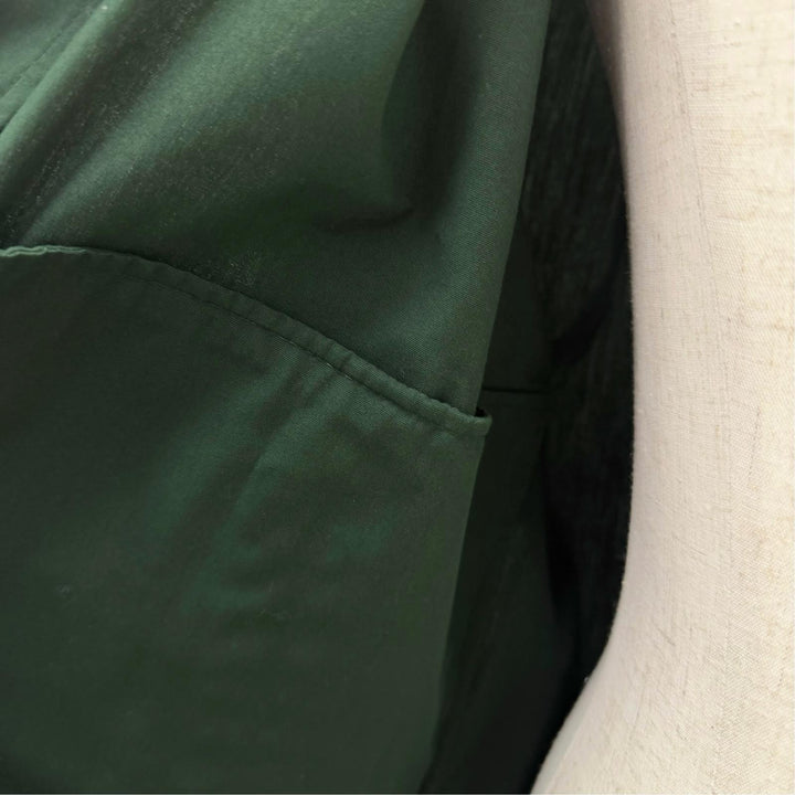 美品□PRADA プラダ 2024年製 SGC629/SPH421 ブルゾンジャケット トラウザーズ セットアップ グリーン JK48/PT50 イタリア製 正規品