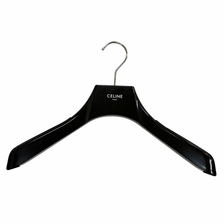 未使用品▼CELINE セリーヌ 2W546323Q バックロゴ シワ加工 フーデッド ペーパー ジップアップ ウィンドブレーカー パーカー 34 正規品