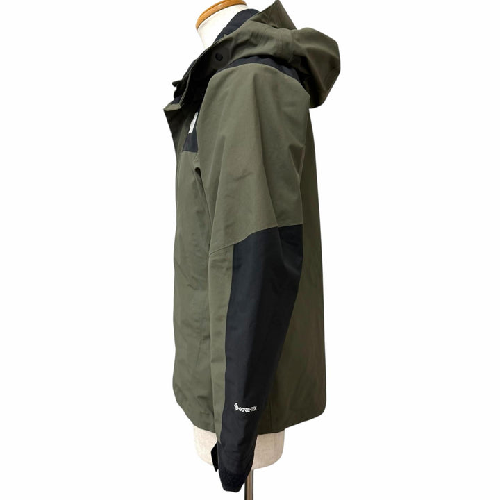 極美品□THE NORTH FACE ザ・ノースフェイス NP61800 Mountain Jacket GORE-TEX ナイロンジャケット カーキ S ベトナム製 正規品