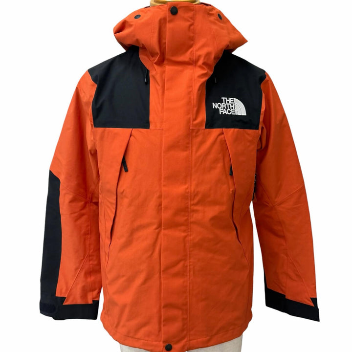 極美品□THE NORTH FACE ザ・ノースフェイス NP61800 Mountain Jacket GORE-TEX ナイロンジャケット オレンジ S ベトナム製 正規品