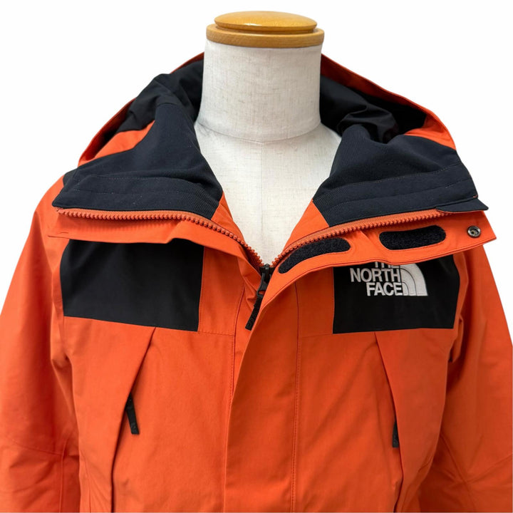 極美品□THE NORTH FACE ザ・ノースフェイス NP61800 Mountain Jacket GORE-TEX ナイロンジャケット オレンジ S ベトナム製 正規品