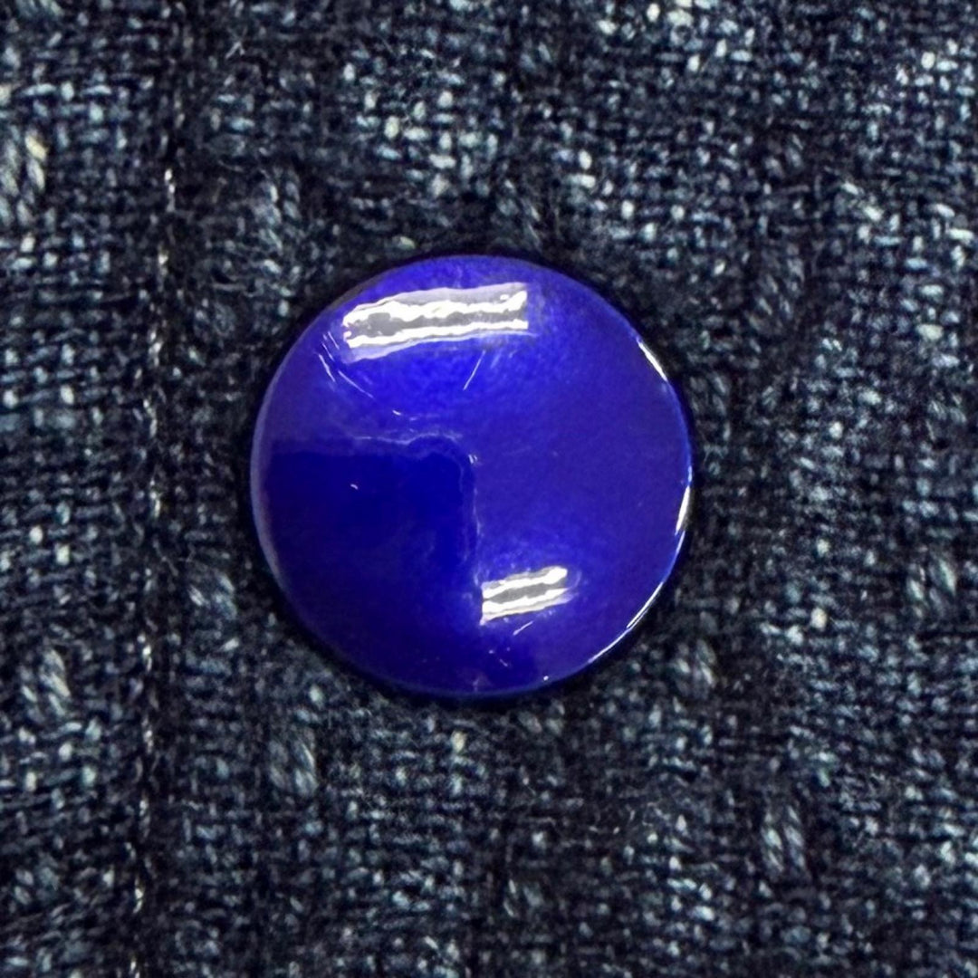 極美品□PORTER CLASSIC ポータークラシック SASHIKO SHIRT JACKET コットン100％ 刺し子 ジャケット インディゴブルー 3 日本製 正規品