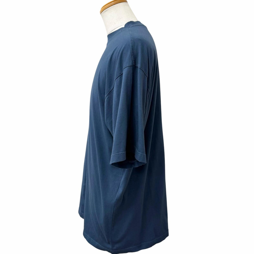 極美品□BALENCIAGA バレンシアガ 2024年製 764235 LAUREL CLASSIC MEDIUM FIT T-SHIRT 半袖Ｔシャツ M ポルトガル製 正規品