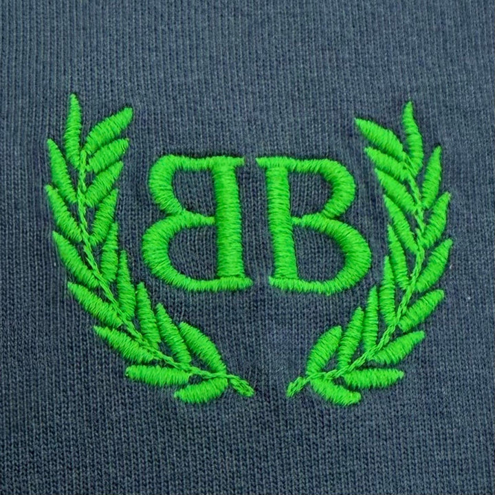 極美品▼BALENCIAGA バレンシアガ 2024年製 764235 LAUREL CLASSIC MEDIUM FIT T-SHIRT ダメージ加工 ロゴ刺繍 半袖Ｔシャツ S 正規品