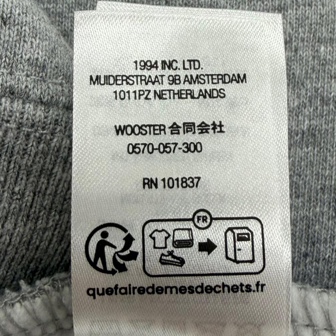 美品▼Supreme シュプリーム 24SS Small Box Raglan Crewneck スモールボックスロゴ プルオーバー スウェット グレー L カナダ製 正規品