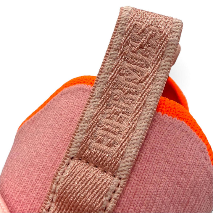 未使用品▼HERMES エルメス DUEL デュエル レザー使い レースアップ スリッポン スニーカー ピンク ブラック IT 44 メンズ 箱・保存袋付